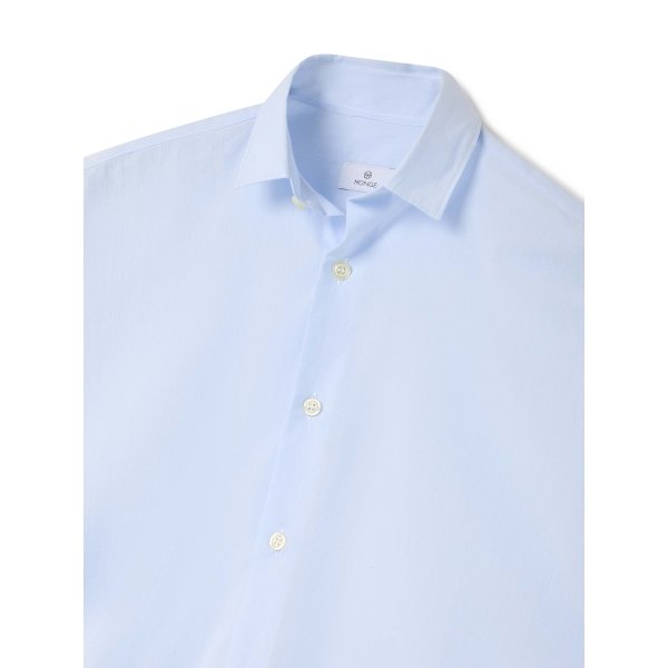 Men’s Blue Pinstripe Shirt 100% Cotton | Monge Studio 2