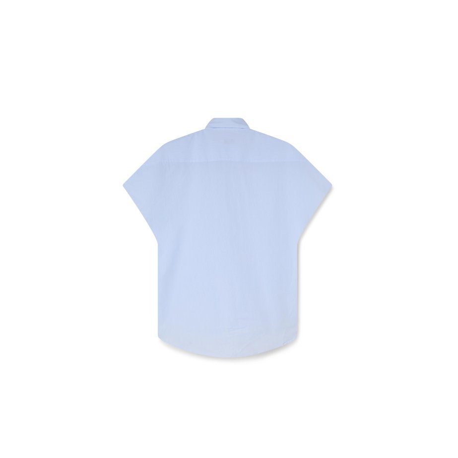Men’s Blue Pinstripe Shirt 100% Cotton | Monge Studio