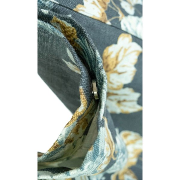 Bolso oversize de lino con estampado floral | Monge Studio 2