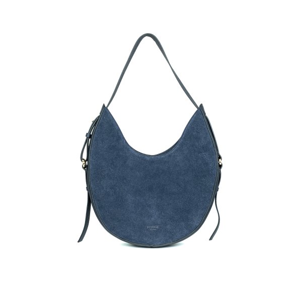 Bolso Ante Azul - Luna