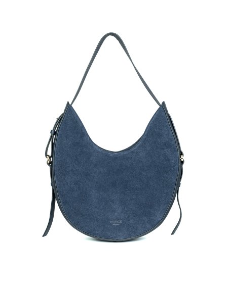Bolso Ante Azul - Luna