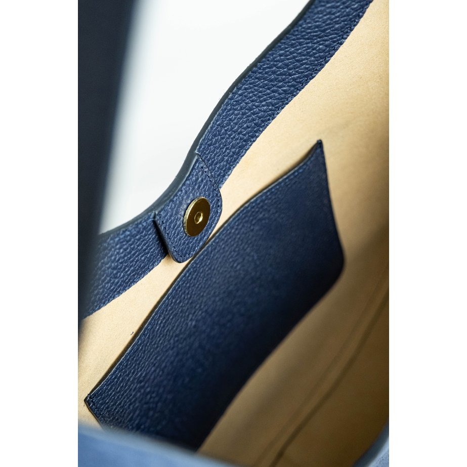Bolso Ante Azul - Luna