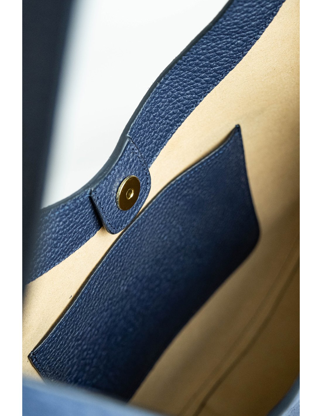 Bolso Ante Azul - Luna 2