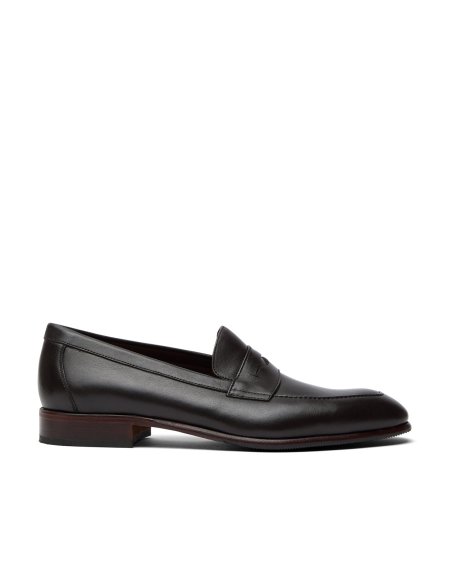 Brown Leather Loafer | Monge Studio