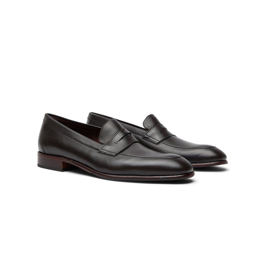 Mocasines de Piel Marrón | Monge Studio