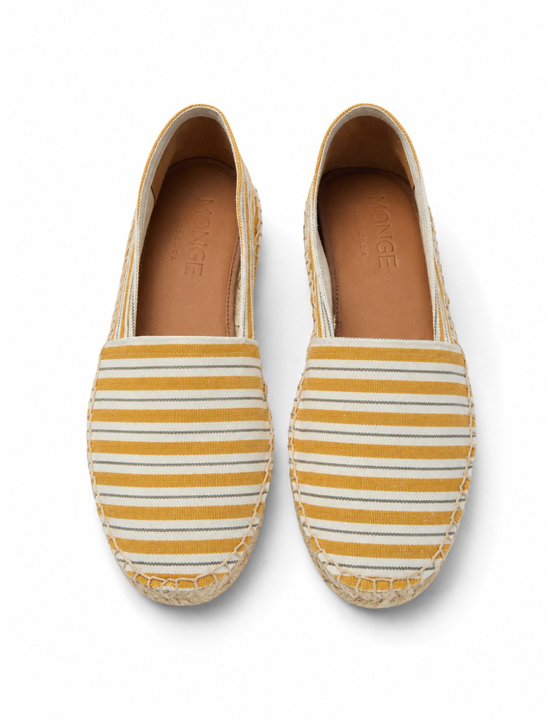 Linen & Cotton Stripe Espadrilles | Monge Studio 2