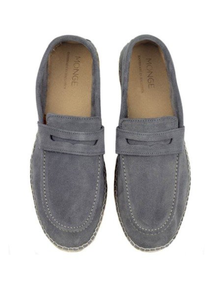 Alpargatas de Hombre Grises | Tienda MONGE en Mallorca