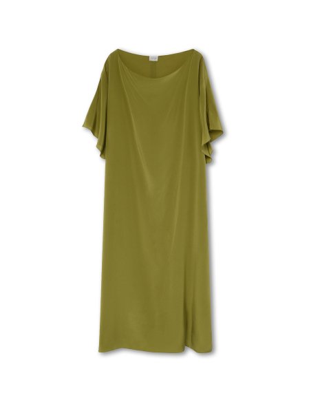 Navy Silk Kaftan Dress | Monge Studio