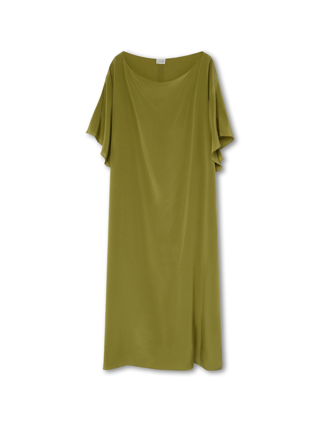 Navy Silk Kaftan Dress | Monge Studio