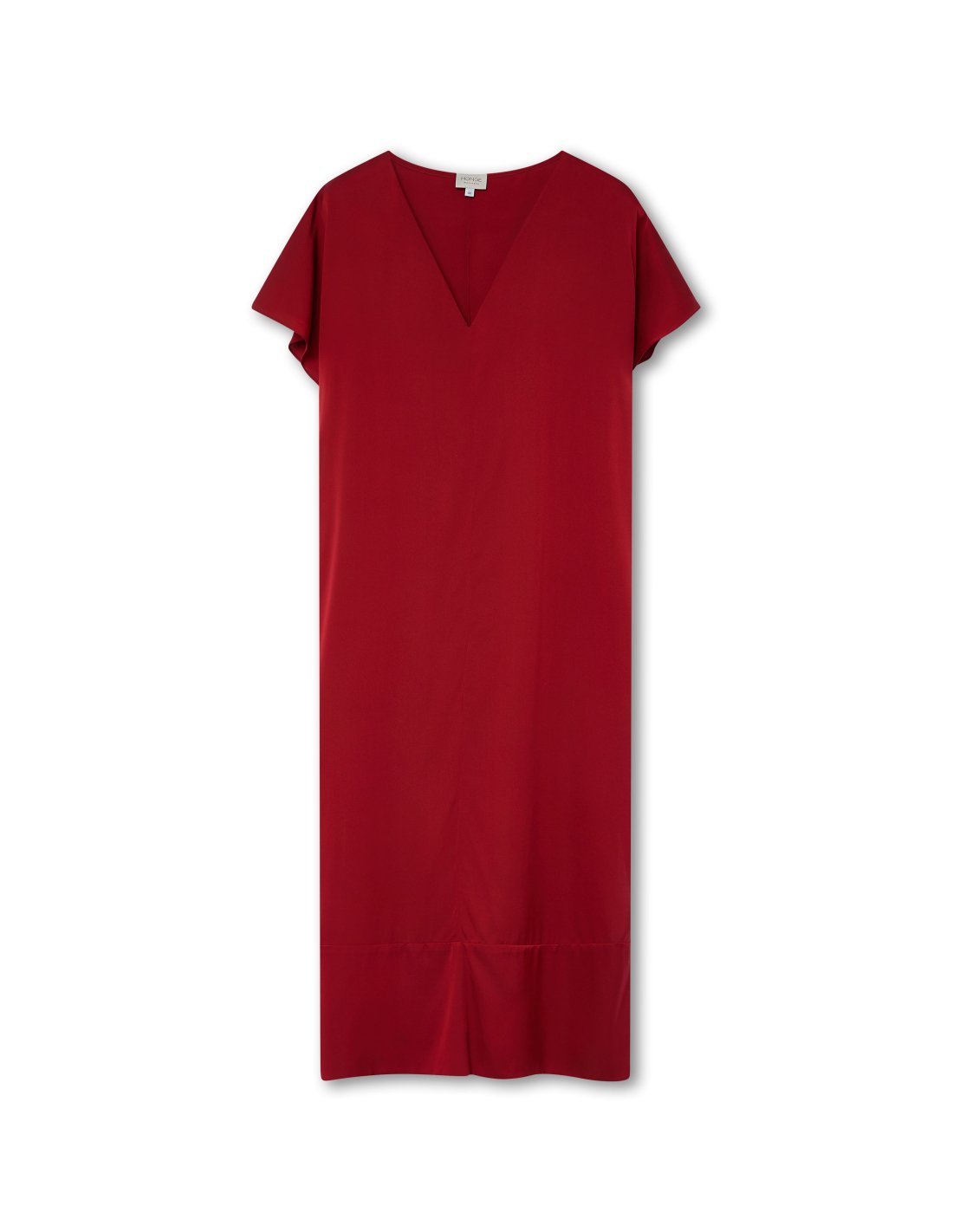 Vestido de Seda Rojo | Confeccionado en España | Monge Studio