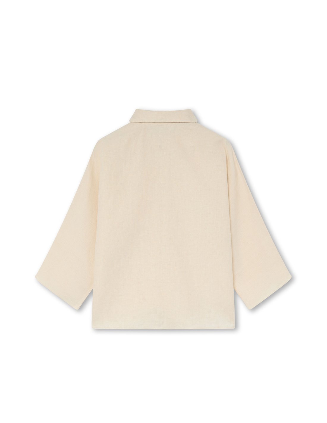 Ivory Linen Blouse | Monge Studio 2