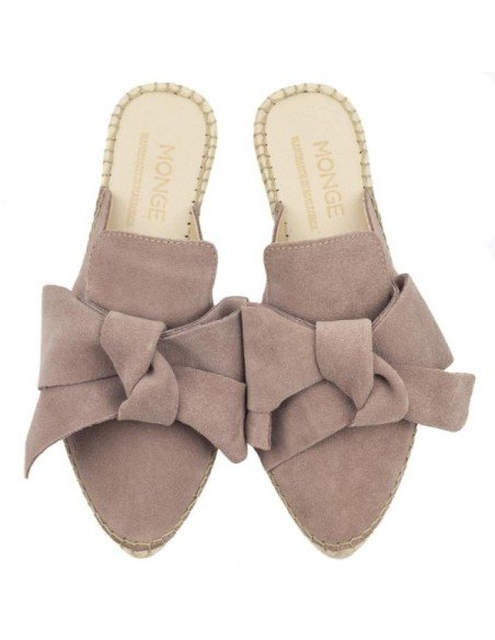 Bow Mule - MONGE - Handmade shoes from Majorca
