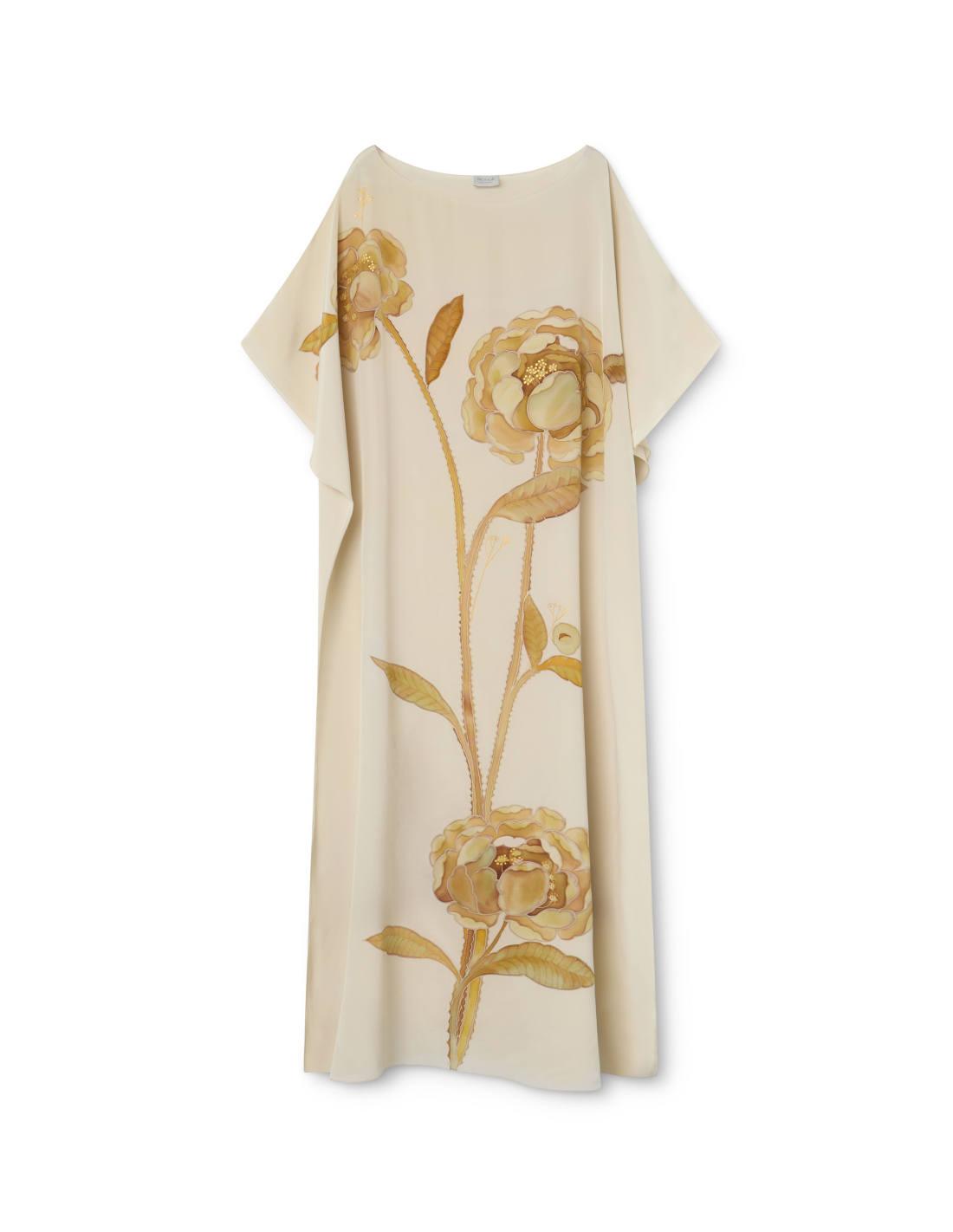Hand-Painted Silk Kaftan | Monge Studio