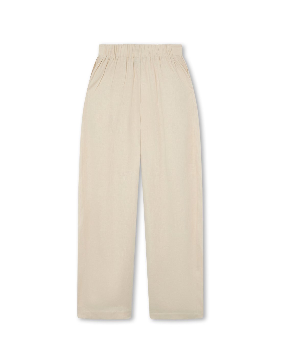 Pantalón de Lino Marfil | Made in Spain | Monge Studio 2