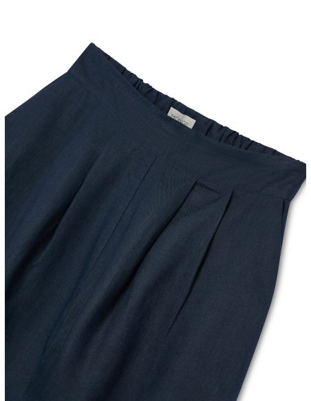 Pantalón de Lino Marino | Made in Spain | Monge Studio