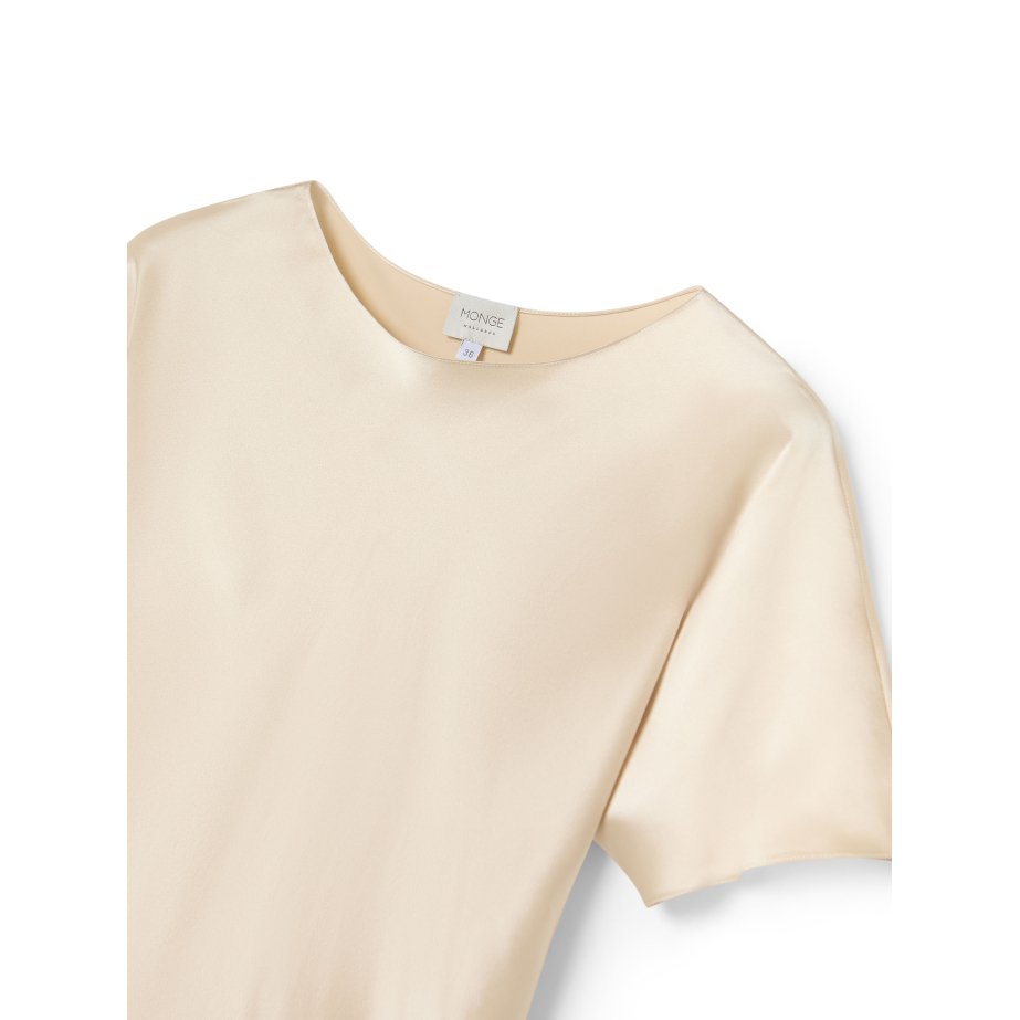 Top de Seda Marfil | Made in Mallorca | Monge Studio