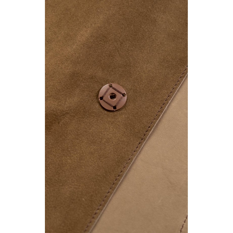 Brown Suede Jacket | Monge Studio