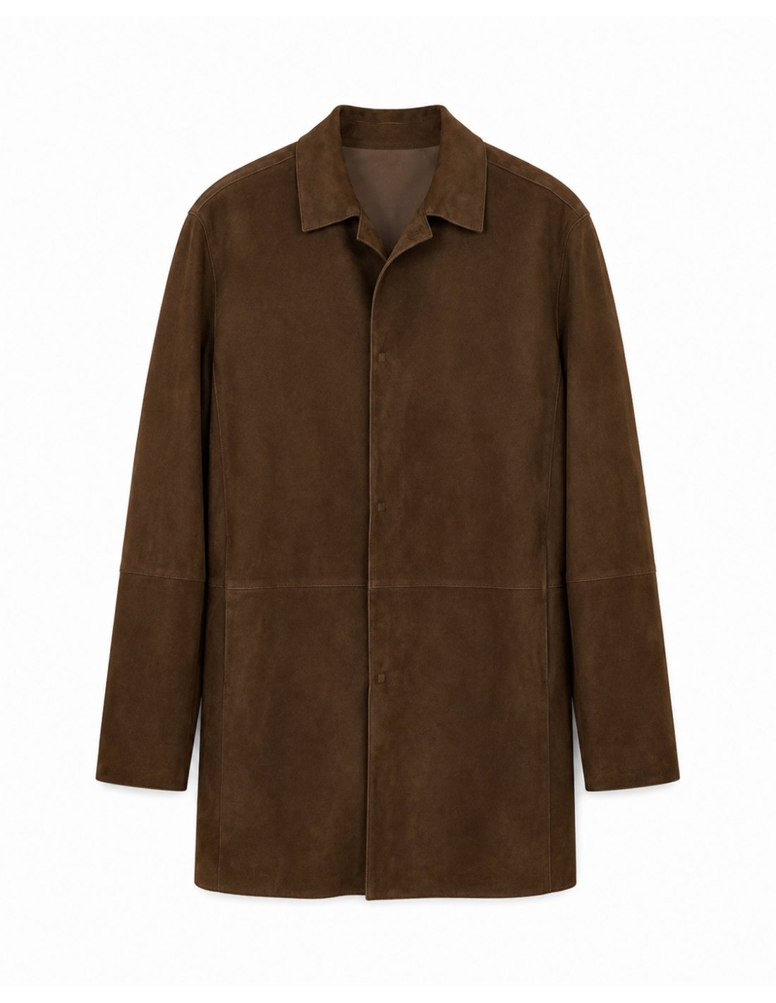 Chaqueta de ante marrón| Monge Studio
