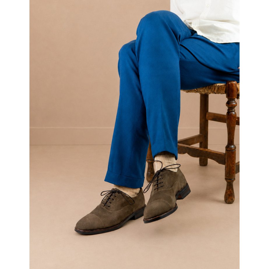 Oxford Shoes brown suede