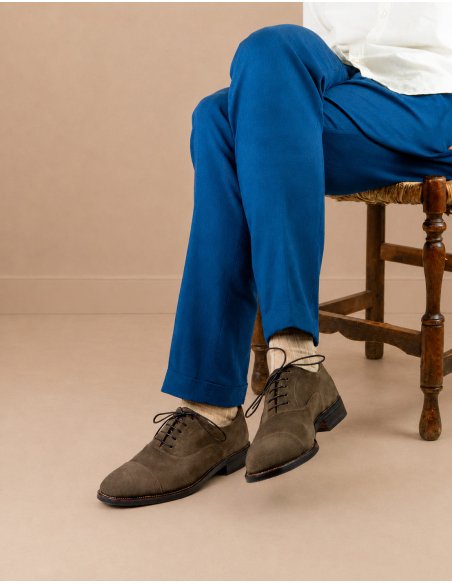 Oxford Shoes brown suede