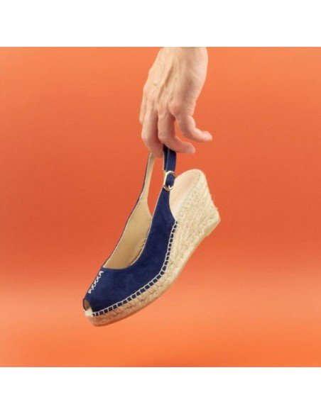 Wedge Slingback - MONGE - Handmade shoes from Majorca