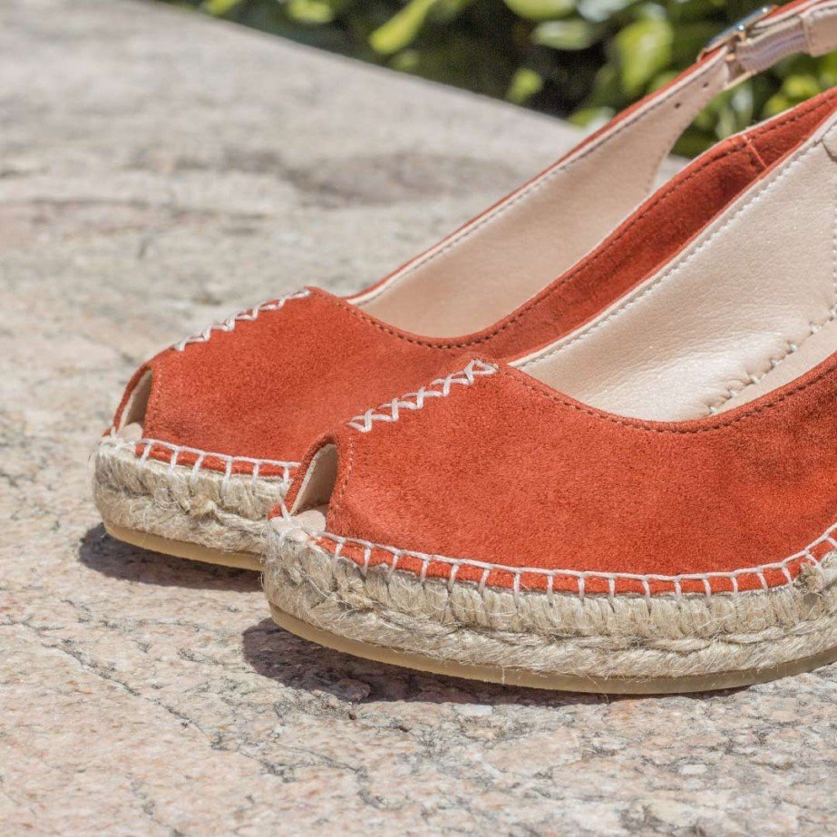 Cuña Puntera Abierta - MONGE - Handmade shoes from Mallorca