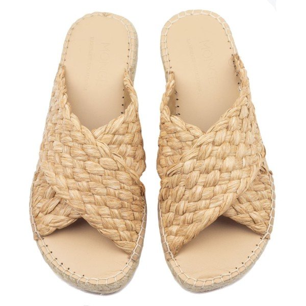 Alpargata Sandalia Rafia - MONGE - Handmade shoes from Mallorca 2