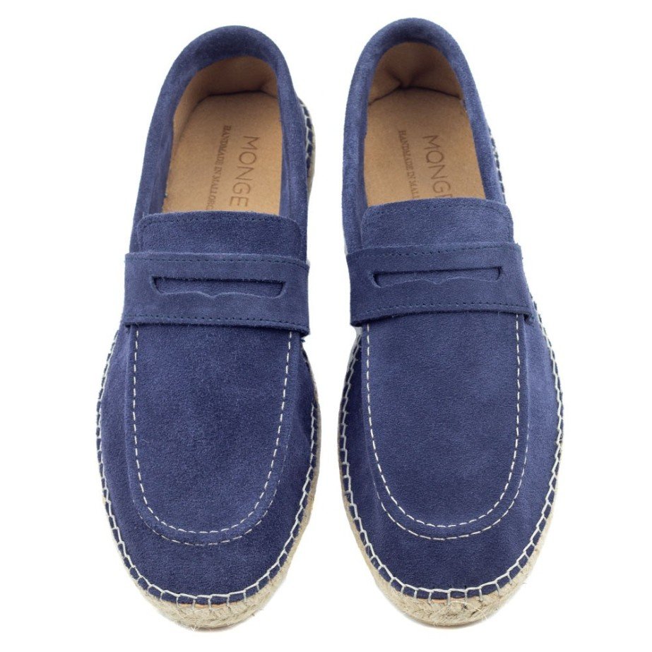 Alpargatas de Hombre Azul Marino | Tienda MONGE en Mallorca