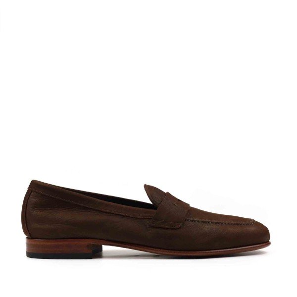 Nubuck Loafers - MONGE - Handmade shoes from Majorca