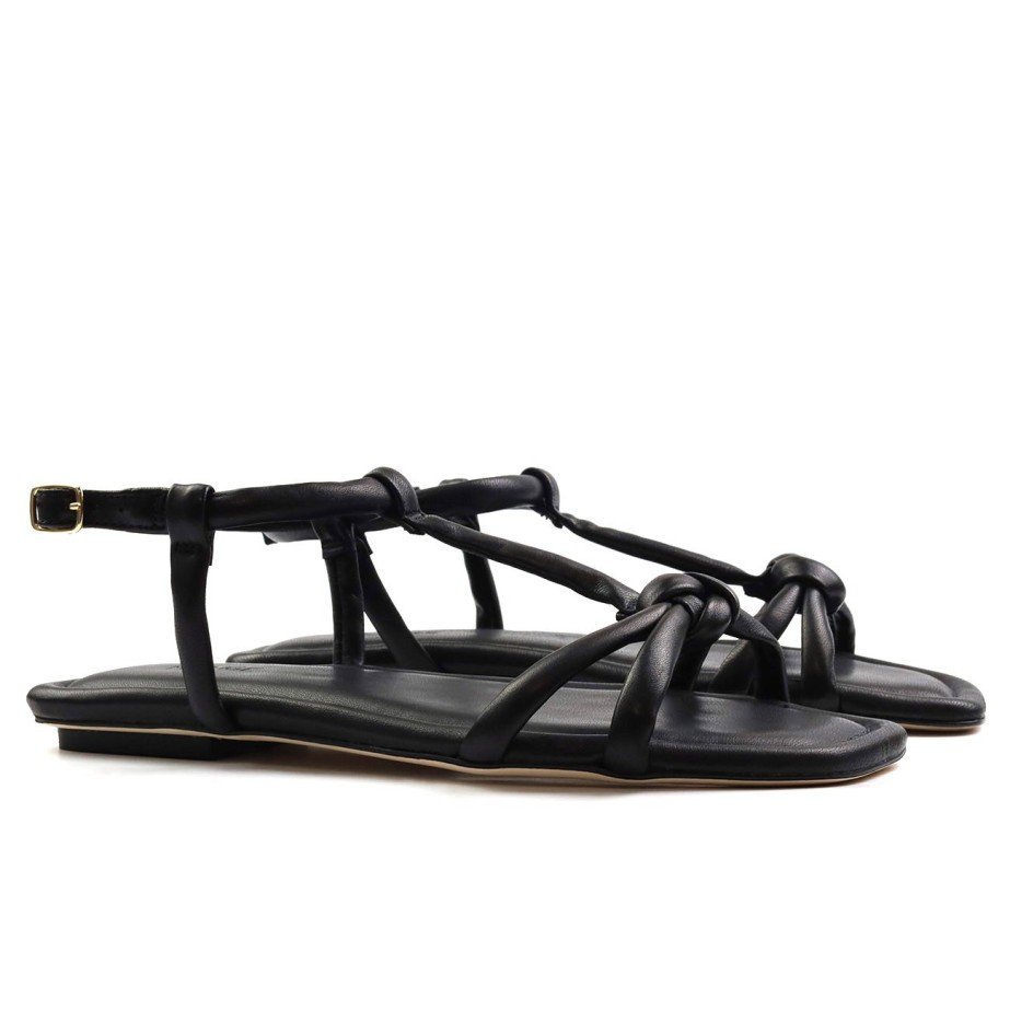 Knotted Sandals - MONGE - Handmade shoes from Majorca