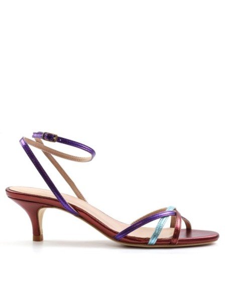 Kitten Heel Sandals - Teresa - MONGE - Handmade shoes from Majorca