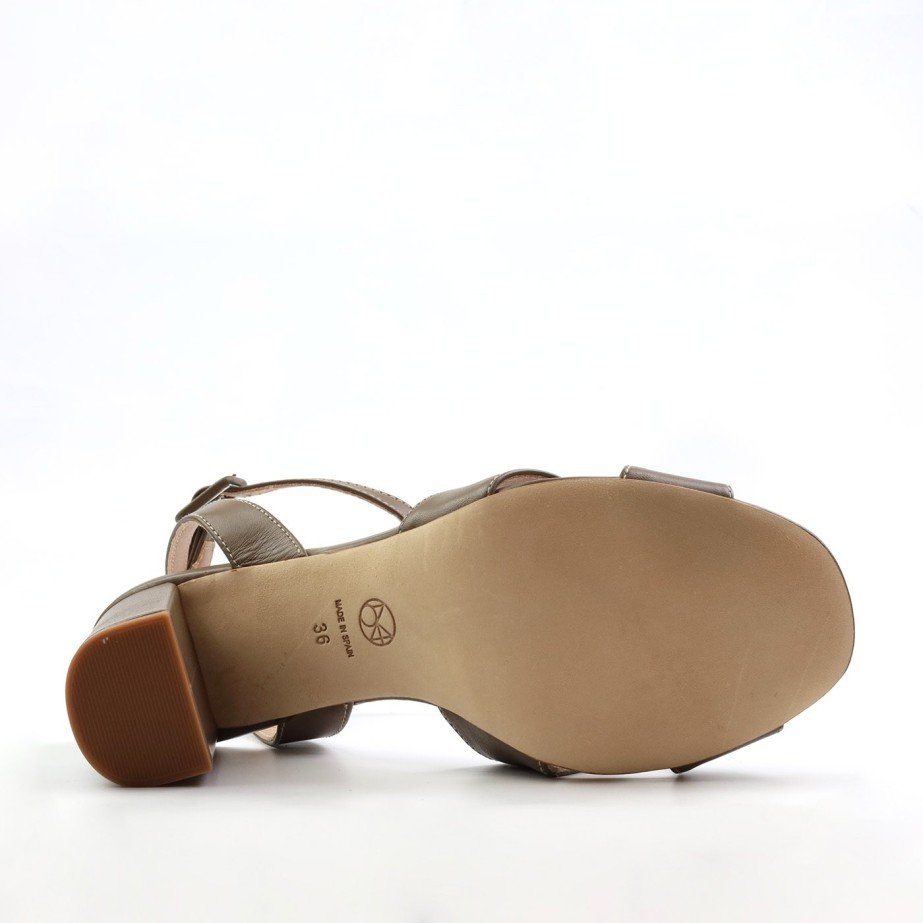 Sandalias Tacón - Rosa - MONGE - Handmade shoes from Mallorca