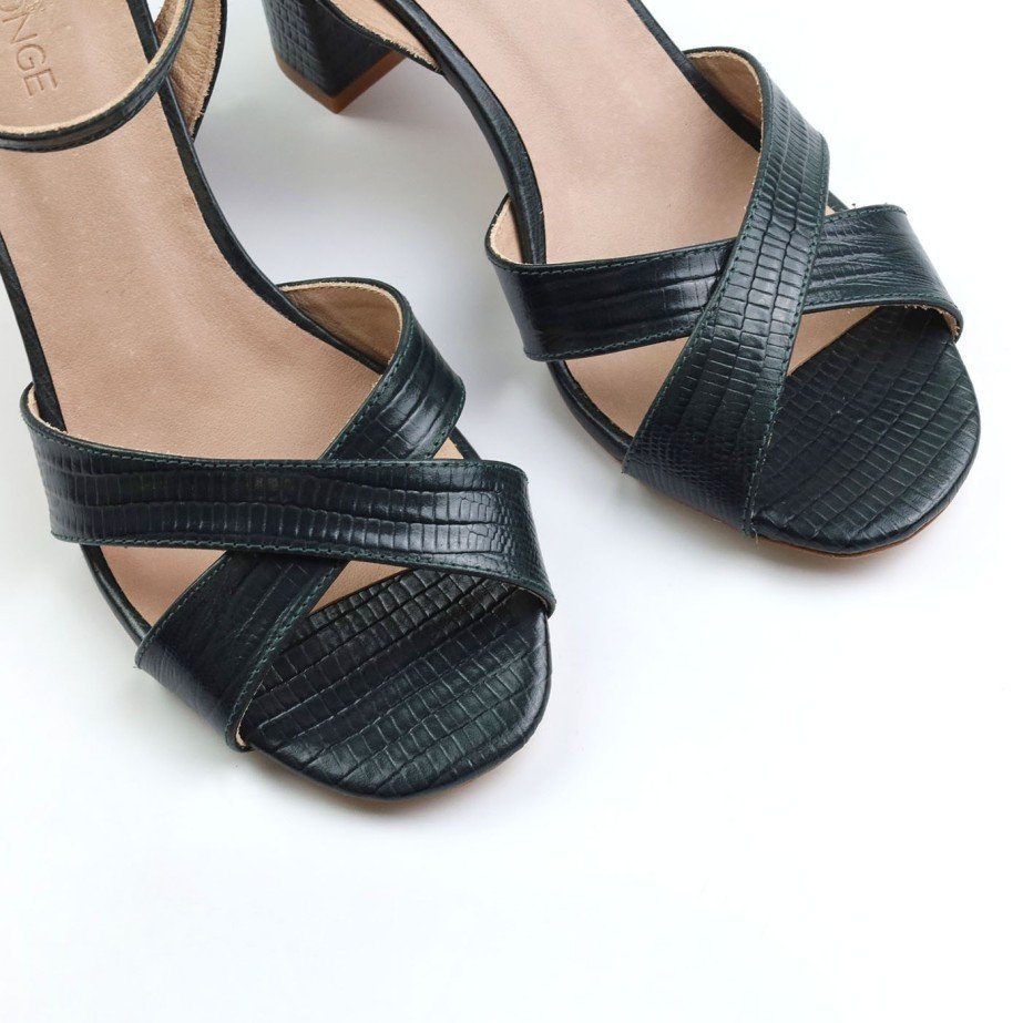 Sandalias Tacón - Rosa