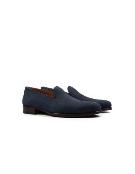 Nubuck Loafers - MONGE - Handmade shoes from Majorca