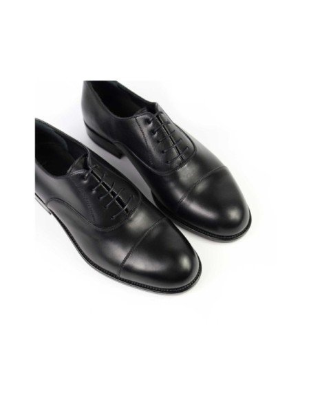 Cap-toe leather oxford shoes - MONGE - Handmade shoes from Majorca