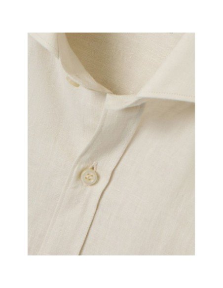 Linen & Cotton Shirt - MONGE - Handmade shoes from Majorca