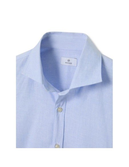 Cotton & Linen Shirt - MONGE - Handmade shoes from Majorca