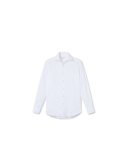 Camisa Algodón Cuello Italiano - MONGE - Handmade shoes from Mallorca