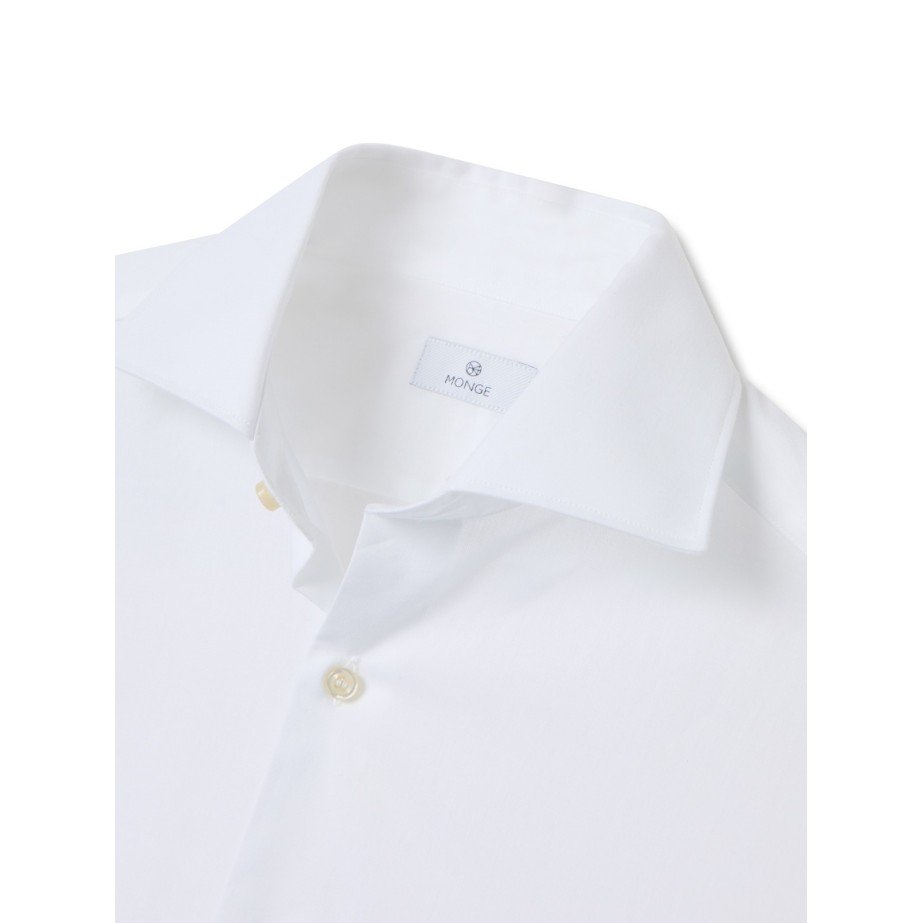 Camisa Algodón Cuello Italiano - MONGE - Handmade shoes from Mallorca