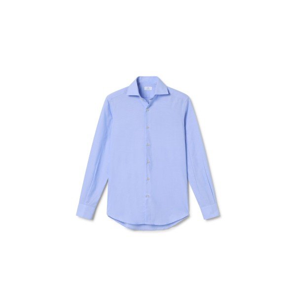 Camisa Algodón Cuello Italiano - MONGE - Handmade shoes from Mallorca