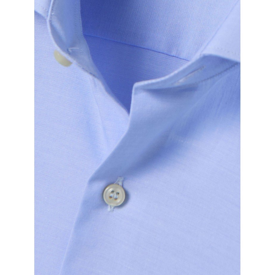 Camisa Algodón Cuello Italiano - MONGE - Handmade shoes from Mallorca