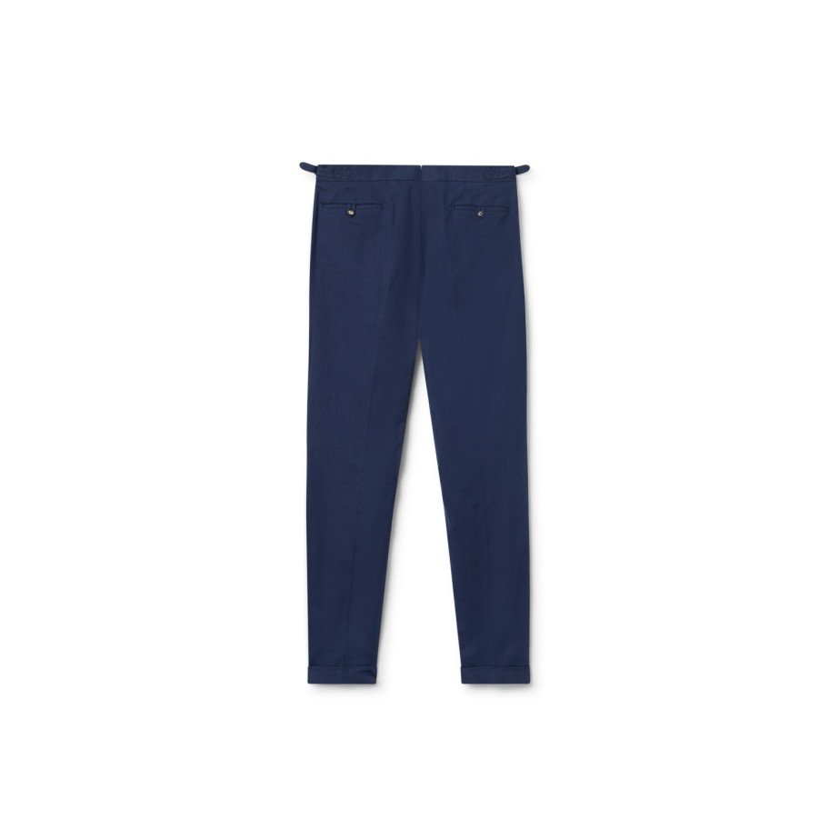 Pantalón Pinzas Lino & Algodón - MONGE - Handmade shoes from Mallorca