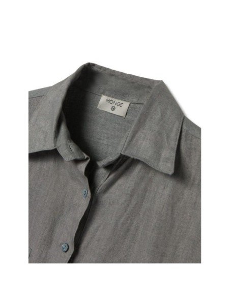 Linen Tunic Dress - MONGE - Handmade shoes from Majorca