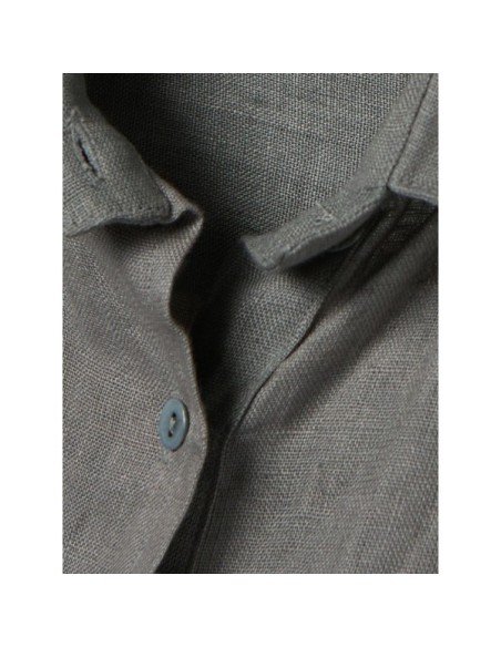 Linen Tunic Dress - MONGE - Handmade shoes from Majorca