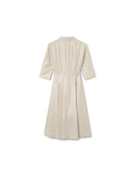 Linen Shirt Dress - MONGE - Handmade shoes from Majorca