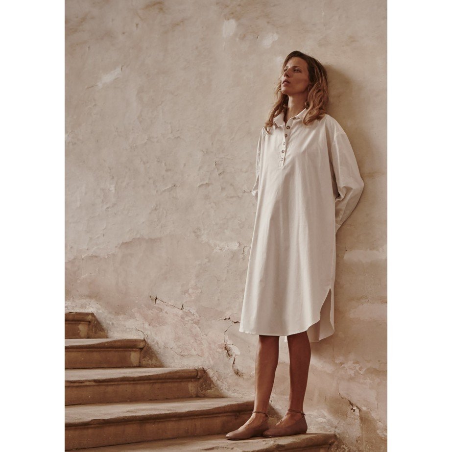 Vestido Camisón Algodón - MONGE - Handmade shoes from Mallorca