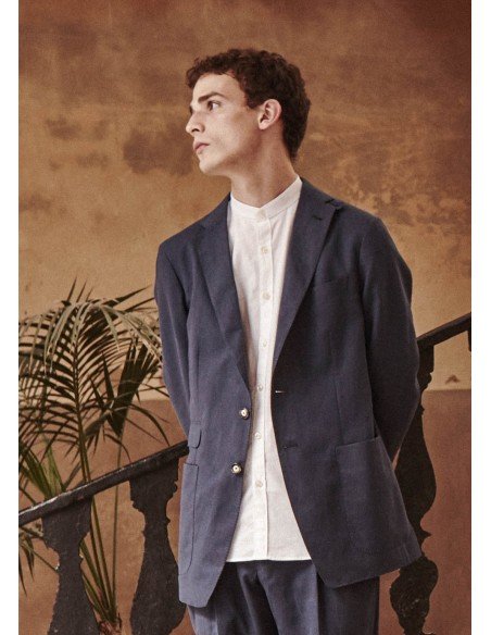 Americana Lino & Algodón - MONGE - Handmade shoes from Mallorca