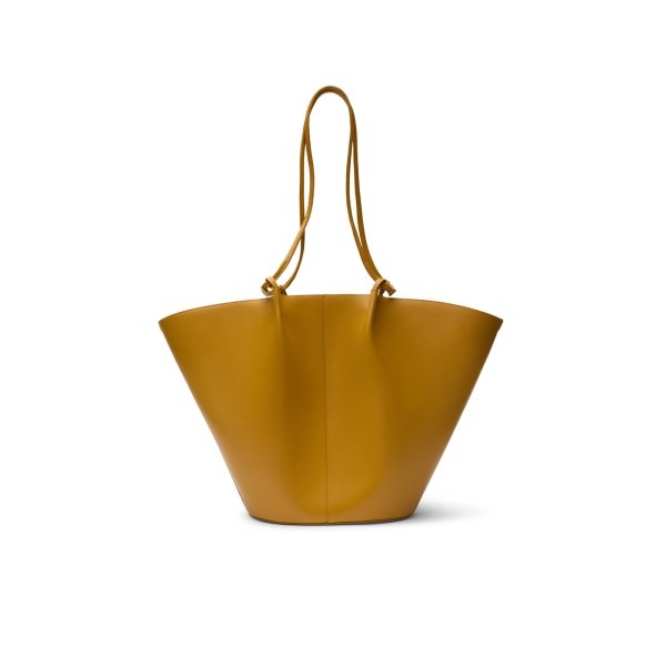 Bolso Capazo Amarillo Mostaza - Made in Spain