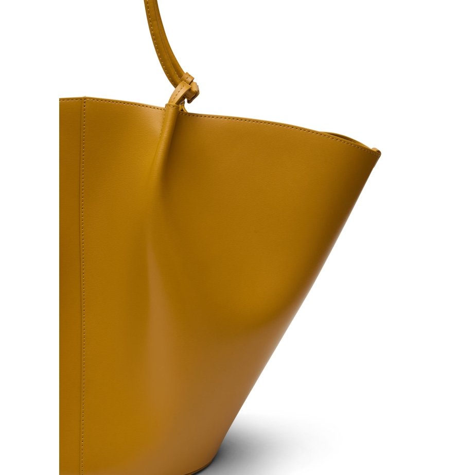 Bolso Capazo Amarillo Mostaza - Made in Spain