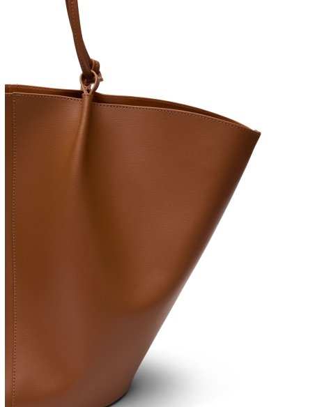 Leather Basket Bag - Made in Spain